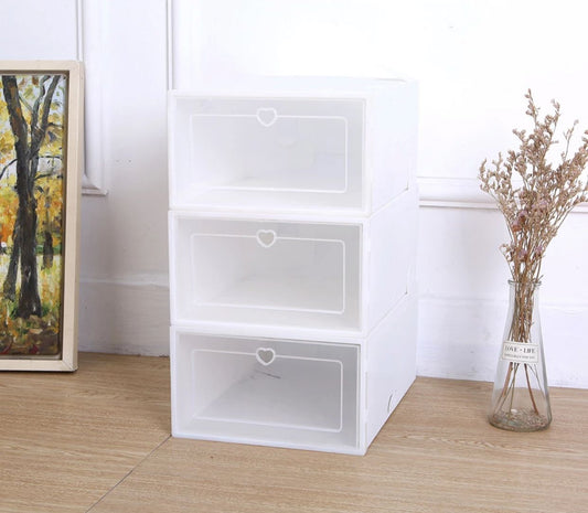 Caja de Zapatos Apilable Plegable