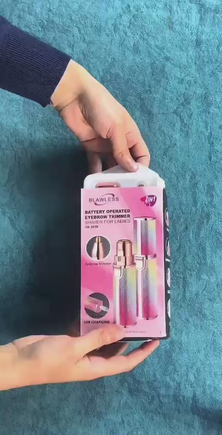 Depilador Facial y de Cejas 2 en 1